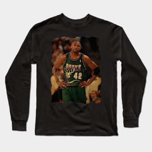 Vin Baker Vintage Long Sleeve T-Shirt